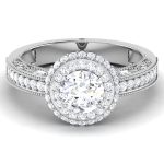 1.25 ct Natural Diamond Solitaire Engagement Wedding Rings14k Gold - Image 2