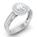 1.25 ct Natural Diamond Solitaire Engagement Wedding Rings14k Gold