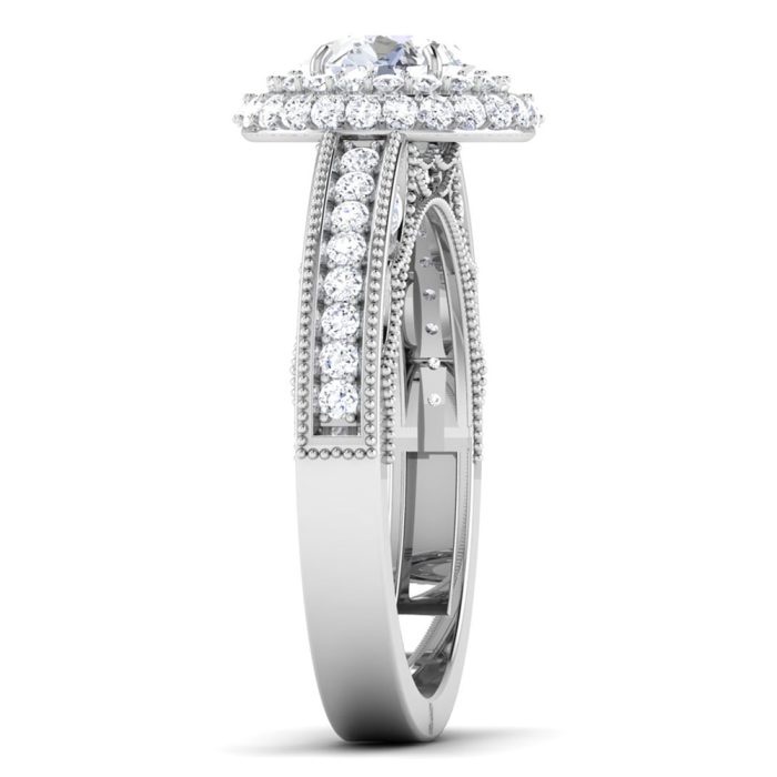 1.25 ct Natural Diamond Solitaire Engagement Wedding Rings14k Gold - Image 4