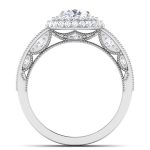 1.25 ct Natural Diamond Solitaire Engagement Wedding Rings14k Gold - Image 5