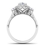1.55 ct Natural Diamond Solitaire Engagement Wedding Rings14k Gold - Image 5