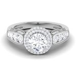 1.80 ct Natural Diamond Solitaire Engagement Wedding Rings14k Gold - Image 2