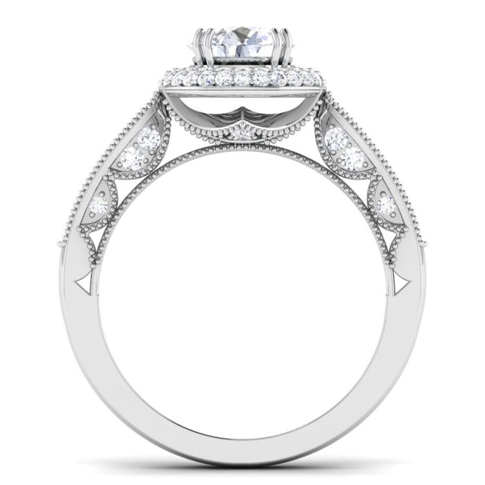1.80 ct Natural Diamond Solitaire Engagement Wedding Rings14k Gold - Image 5