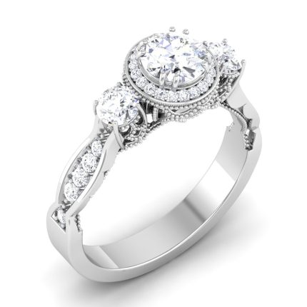 1.15 ct Natural Diamond Solitaire Engagement Wedding Rings14k Gold