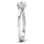1.00 ct Natural Diamond Solitaire Engagement Wedding Rings14k Gold - Image 4