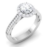 1.05 ct Natural Diamond Solitaire Engagement Wedding Rings14k Gold
