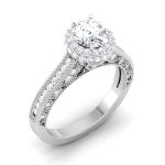 1.86 ct Natural Diamond Solitaire Engagement Wedding Rings14k Gold