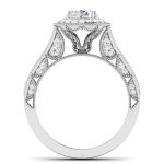 1.50 ct Natural Diamond Solitaire Engagement Wedding Rings14k Gold - Image 5