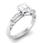 1.30 ct Natural Diamond Solitaire Engagement Wedding Rings14k Gold