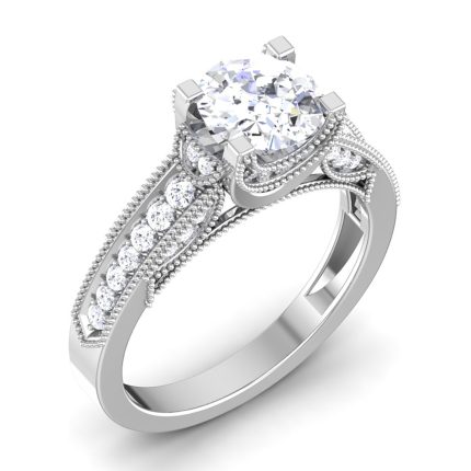 1.25 ct Natural Diamond Solitaire Engagement Wedding Rings14k Gold