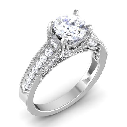 1.27 ct Natural Diamond Solitaire Engagement Wedding Rings14k Gold