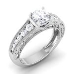 1.20 ct Natural Diamond Solitaire Engagement Wedding Rings14k Gold