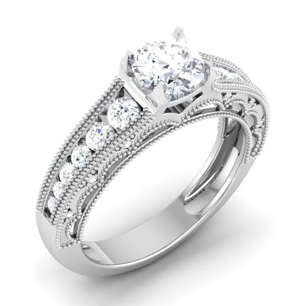 1.20 ct Natural Diamond Solitaire Engagement Wedding Rings14k Gold