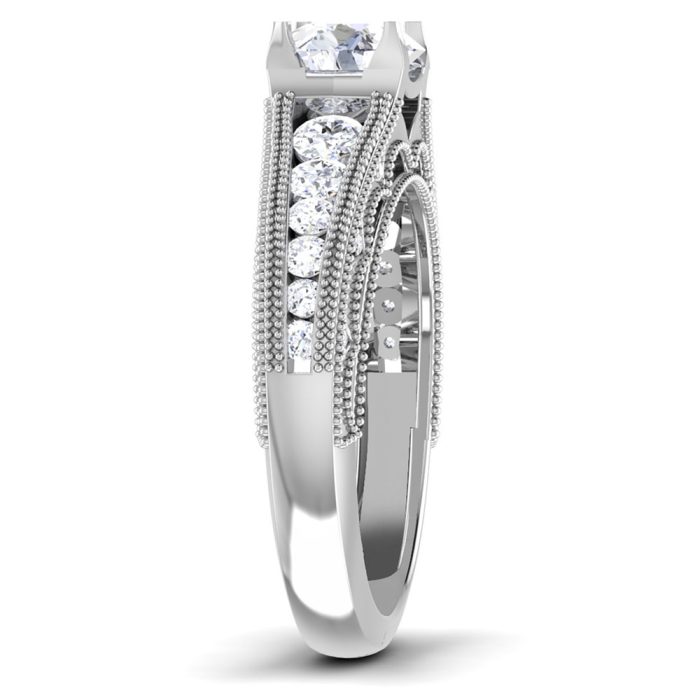 1.20 ct Natural Diamond Solitaire Engagement Wedding Rings14k Gold - Image 4