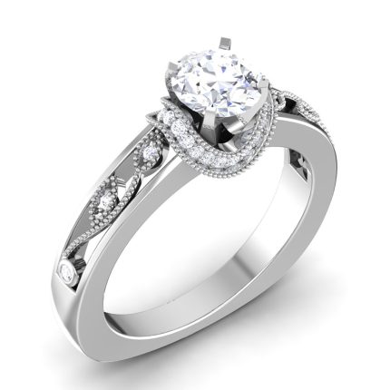 1.05 ct Natural Diamond Solitaire Engagement Wedding Rings14k Gold