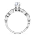 1.08 ct Natural Diamond Solitaire Engagement Wedding Rings14k Gold - Image 5