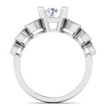 1.50 ct Natural Diamond Solitaire Engagement Wedding Rings14k Gold - Image 5