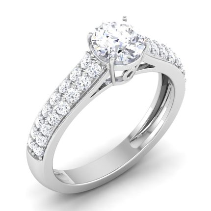 1.30 ct Natural Diamond Solitaire Engagement Wedding Rings14k Gold
