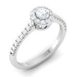 1.00 ct Natural Diamond Solitaire Engagement Wedding Rings14k Gold