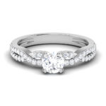 1.25 ct Natural Diamond Solitaire Engagement Wedding Rings14k Gold - Image 3