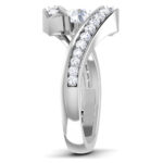 1.00 ct Natural Diamond Solitaire Engagement Wedding Rings14k Gold - Image 4