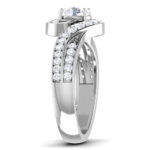 1.02 ct Natural Diamond Solitaire Engagement Wedding Rings14k Gold - Image 4