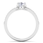 1.03 ct Natural Diamond Solitaire Engagement Wedding Rings14k Gold - Image 5