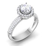 1.45 ct Natural Diamond Solitaire Engagement Wedding Rings14k Gold