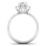 1.45 ct Natural Diamond Solitaire Engagement Wedding Rings14k Gold - Image 5