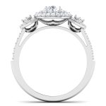 1.27 ct Natural Diamond Solitaire Engagement Wedding Rings14k Gold - Image 5