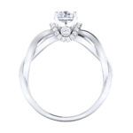 1.00 ct Natural Diamond Solitaire Engagement Wedding Rings14k Gold - Image 5
