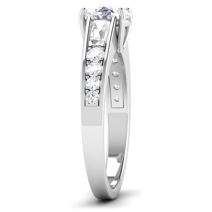 1.62 ct Natural Diamond Solitaire Engagement Wedding Rings14k Gold - Image 4