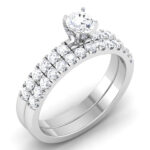 1.02 ct Natural Diamond Solitaire Engagement Wedding Rings14k Gold
