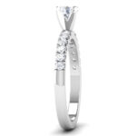 1.02 ct Natural Diamond Solitaire Engagement Wedding Rings14k Gold - Image 4