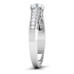 1.00 ct Natural Diamond Solitaire Engagement Wedding Rings14k Gold - Image 4