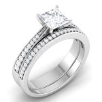 1.36 ct Natural Diamond Solitaire Engagement Wedding Rings14k Gold