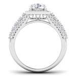 1.59 ct Natural Diamond Solitaire Engagement Wedding Rings14k Gold - Image 5