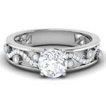 1.16 ct Natural Diamond Solitaire Engagement Wedding Rings14k Gold - Image 2