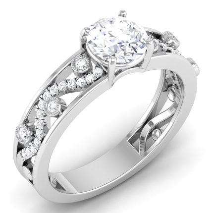 1.16 ct Natural Diamond Solitaire Engagement Wedding Rings14k Gold