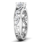 1.16 ct Natural Diamond Solitaire Engagement Wedding Rings14k Gold - Image 4