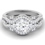 1.25 ct Natural Diamond Solitaire Engagement Wedding Rings14k Gold - Image 2