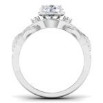 1.25 ct Natural Diamond Solitaire Engagement Wedding Rings14k Gold - Image 5
