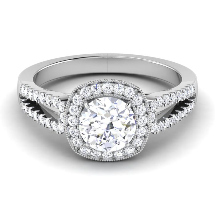 1.13 ct Natural Diamond Solitaire Engagement Wedding Rings14k Gold - Image 2