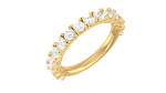 1.36 ct Natural Diamond Engagement Wedding Bands 14k Gold