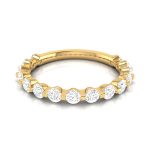 1.11 ct Natural Diamond Engagement Wedding Bands 14k Gold - Image 3