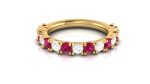 1.36 ct Natural Diamond Engagement Wedding Bands 14k Gold - Image 7