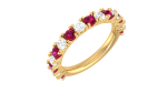 1.36 ct Natural Diamond Engagement Wedding Bands 14k Gold