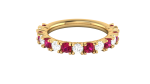 1.36 ct Natural Diamond Engagement Wedding Bands 14k Gold - Image 9