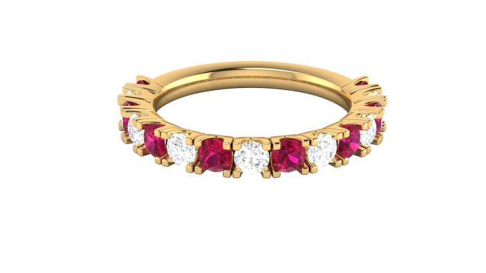 1.36 ct Natural Diamond Engagement Wedding Bands 14k Gold - Image 9