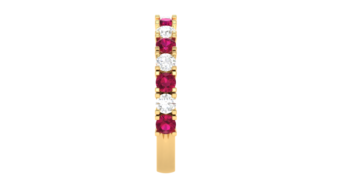 1.36 ct Natural Diamond Engagement Wedding Bands 14k Gold - Image 10